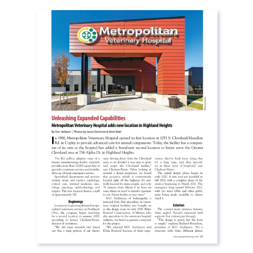 Properties Magazine November Issue Features STG Electric Project